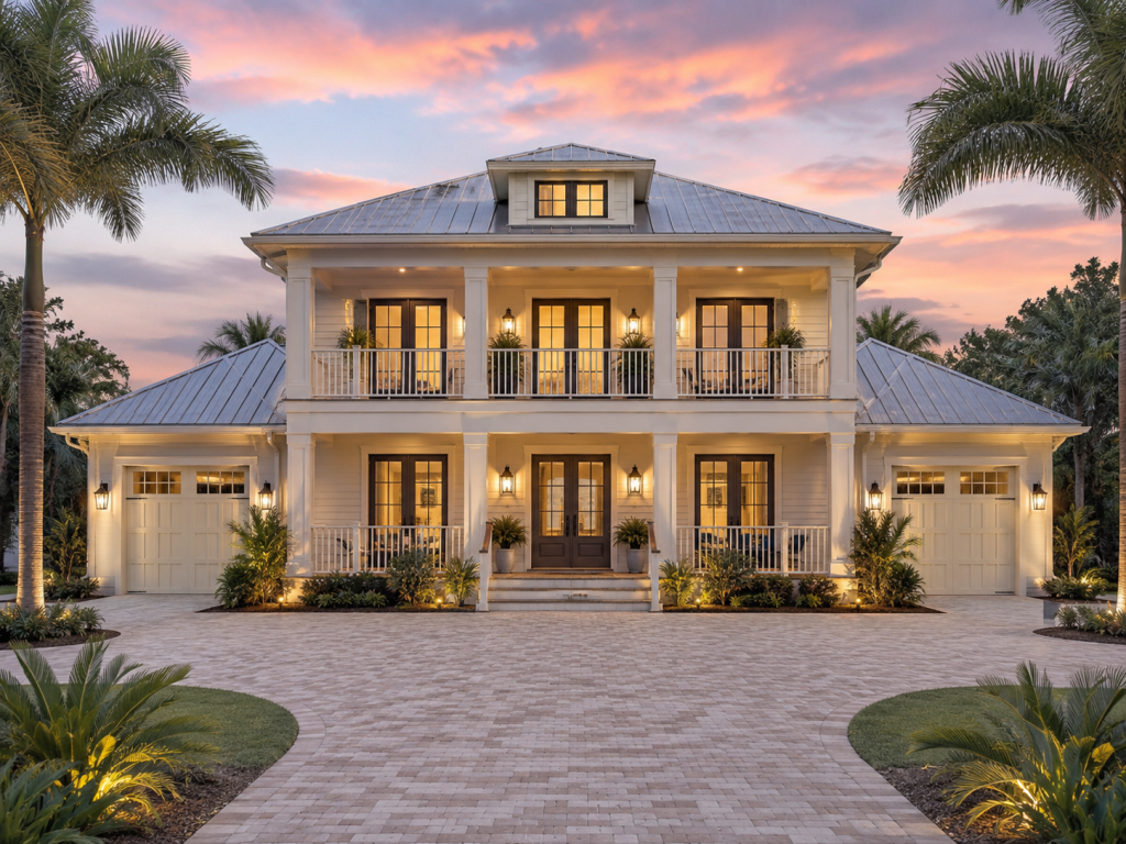 Daytona Beach Florida custom home design inspiration